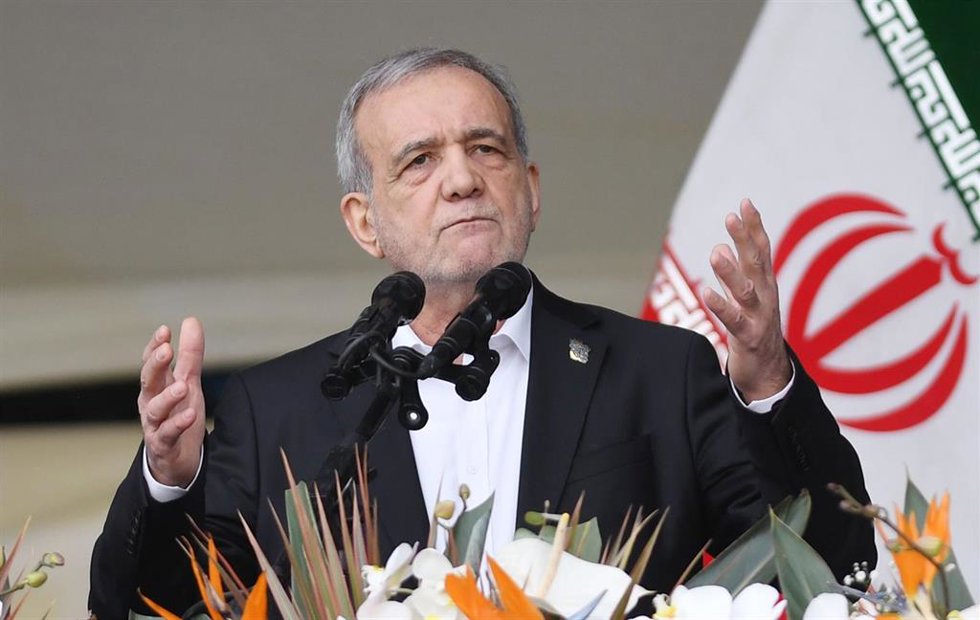 El presidente de Irán, Masud Pezeshkian