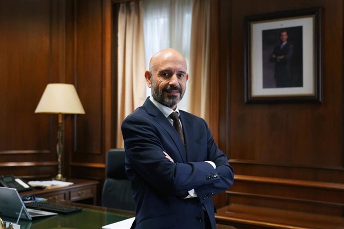 Archivo - El subdelegado del Gobierno de Málaga, Javier Salas.