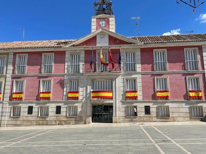Archivo - Fachada Ayuntamiento de Aranjuez.