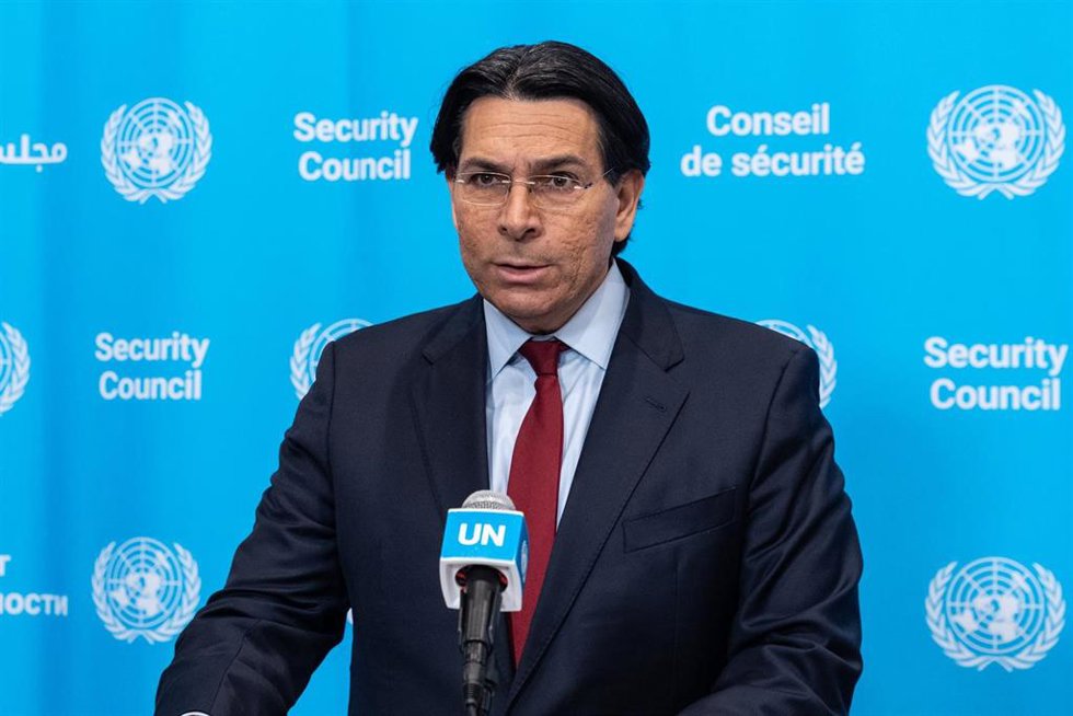 El representante de Israel ante Naciones Unidas, Danny Danon