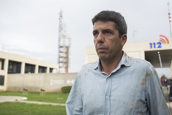 Archivo - Arxiu - L'expresident de la Generalitat Valenciana Carlos Mazón en imatge d'arxiu