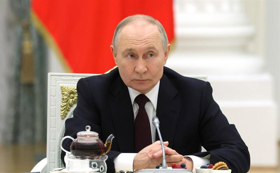 El presidente ruso, Vladimir Putin, en un acto en Moscú.