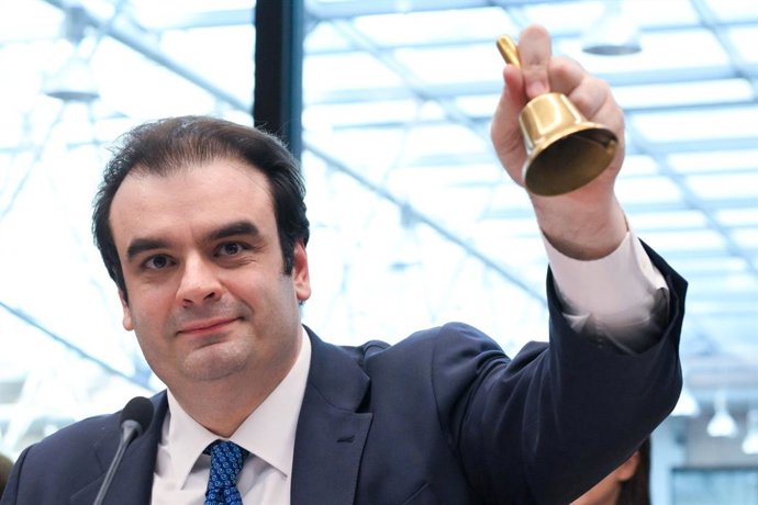 El president de l'Eurogrup, Kyriakos Pierrakakis.