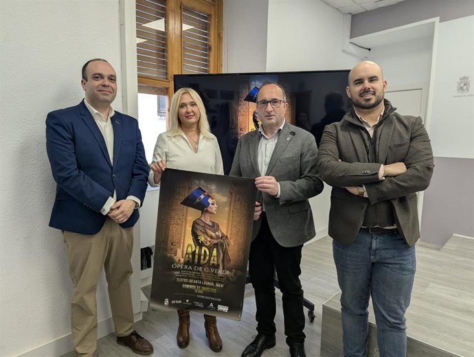 Presentación de la ópera 'Aida'.