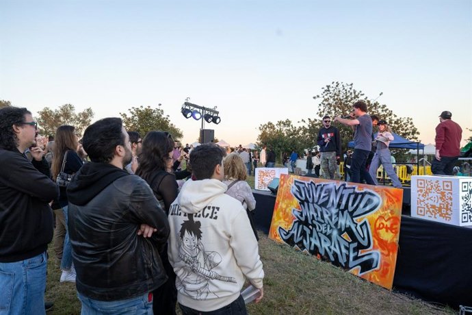 Concierto de música urbana en Mairena del Aljarafe (Sevilla).