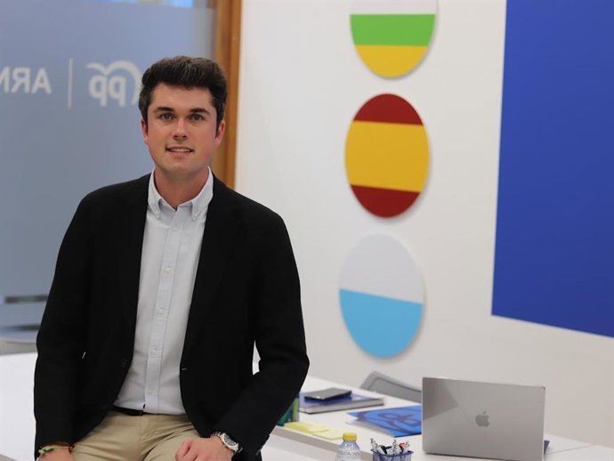 El portavoz del Partido Popular en Arnedo, Jesús Rubio