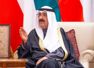 Archivo - El emir de Kuwait, Meshal al Ahmad al Yaber al Sabá