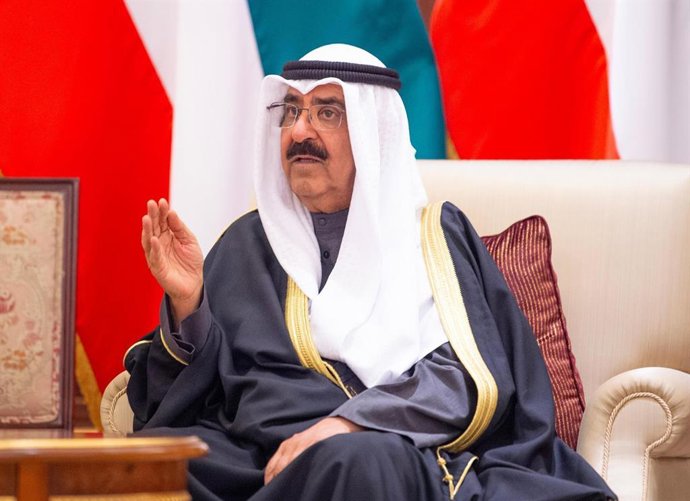 Archivo - El emir de Kuwait, Meshal al Ahmad al Yaber al Sabá