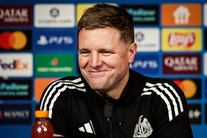 Archivo - Eddie Howe, entrenador del Newcastle