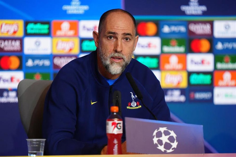 El entrenador del Tottenham Hotspur, Igor Tudor