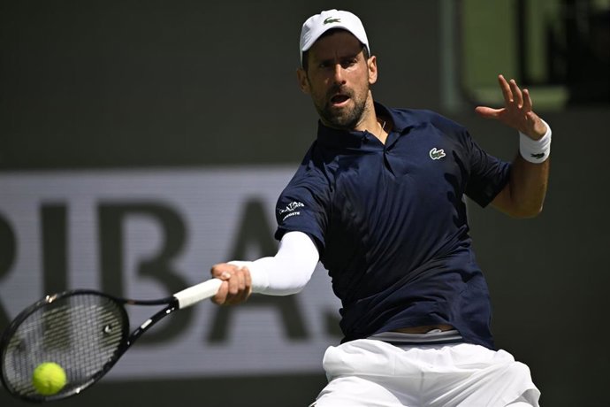 Novak Djokovic en Indian Wells