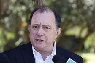 Vina del Mar, 6 de marzo 2026 Punto de prensa del futuro ministro de vivienda Ivan Poduje  Sebastian Cisternas/ Aton Chile