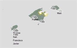 El tiempo hoy, martes 10 de marzo, en Baleares.