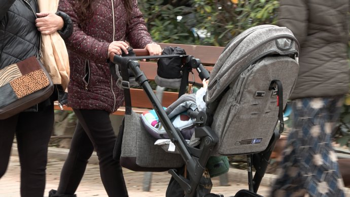 Carrito de bebé.