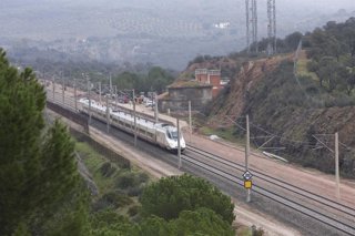 Imatge d'arxiu d'un tren d'alta velocitat
