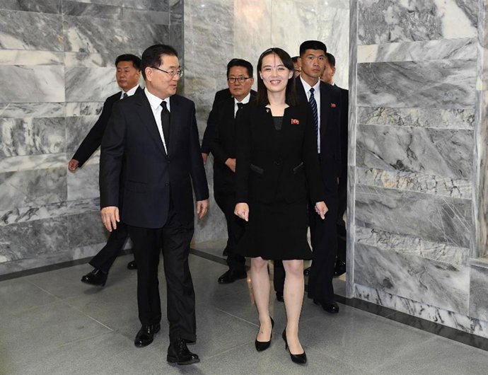 Archivo - Kim Yo Jong, la hermana del líder norcoreano, Kim Jong Un.