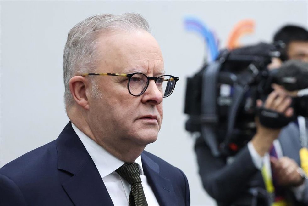 Archivo - El primer ministro australiano, Anthony Albanese, en el marco de una cumbre de líderes de Asia-Pacífico.