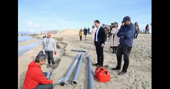 Arranca la extracción del pecio de Ses Fontanelles en Mallorca