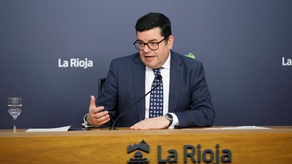 El portavoz del Gobierno riojano, Alfonso Domínguez