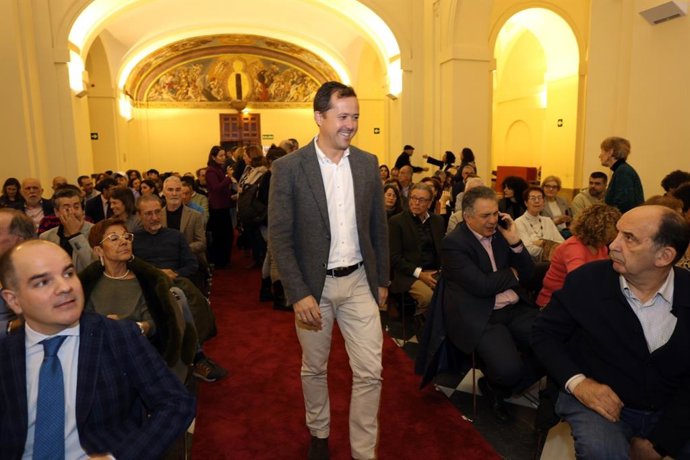 El alcalde de Toledo, Carlos Velázquez.