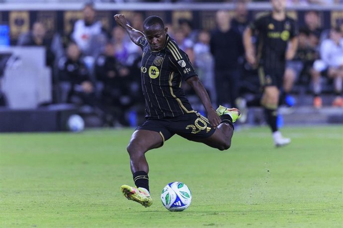 Archivo - El jugador Yaw Yeboah en su etapa en el Los Angeles Football Club de la MLS