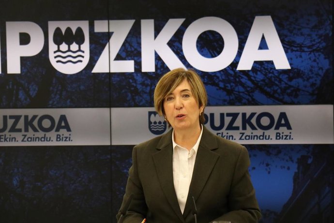 La portavoz de la Diputación Foral de Gipuzkoa, Irune Berasaluze