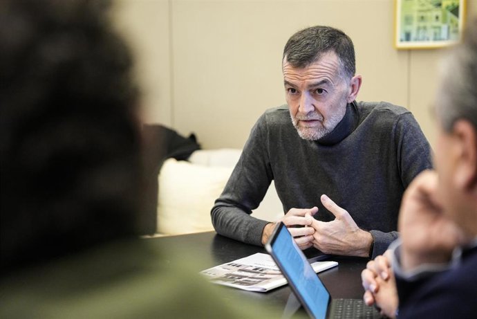 El coordinador federal de IU y candidato de Por Andalucía a la Presidencia de la Junta, Antonio Maíllo, en una imagen de archivo. 