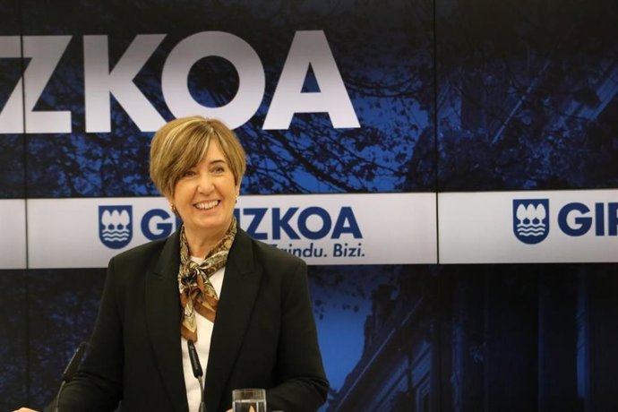 La portavoz de la Diputación de Gipuzkoa, Irune Berasaluze