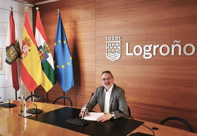 El concejal del PR+Riojan@s en el Ayuntamiento de Logroño Rubén Antoñanzas