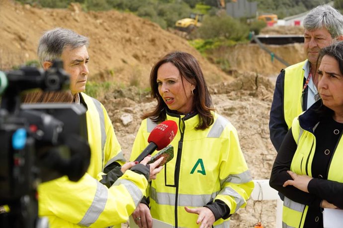 La consejera de Fomento, Articulación del Territorio y Vivienda de la Junta de Andalucía, Rocío Díaz, en una imagen de archivo.  