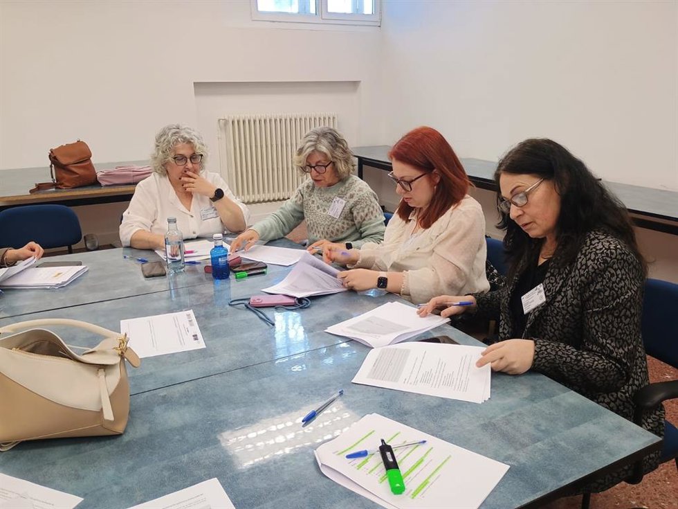 La viceconsejera de Justicia de Asturias, Encarnación Vicente, participa en una jornada sobre el proyecto Barnahus España en Pamplona.