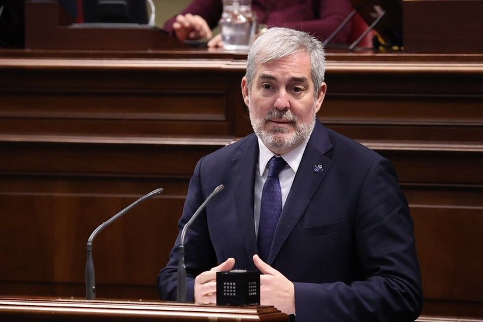 El presidente de Canarias, Fernando Clavijo