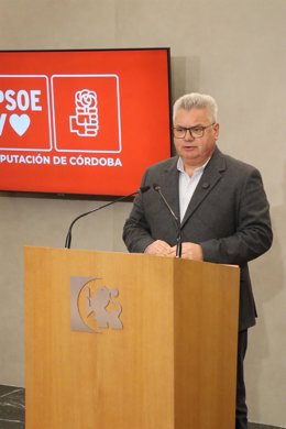 El portavoz del PSOE en la Diputación de Córdoba, Esteban Morales.