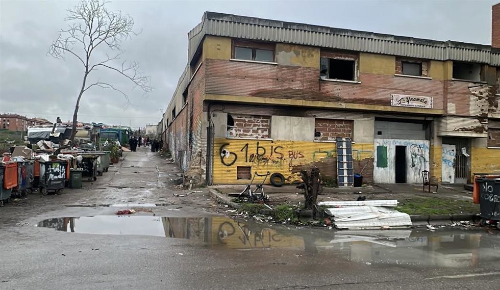 Calle Antonio Cabezón, en el distrito de Fuencarral-El Pardo.