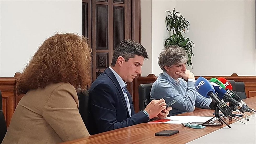Daniel Fernández en rueda de prensa