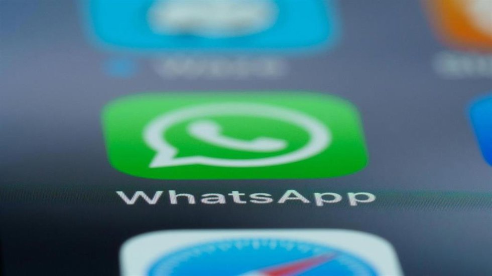 Icono de Whatsapp en un 'smartphone'.