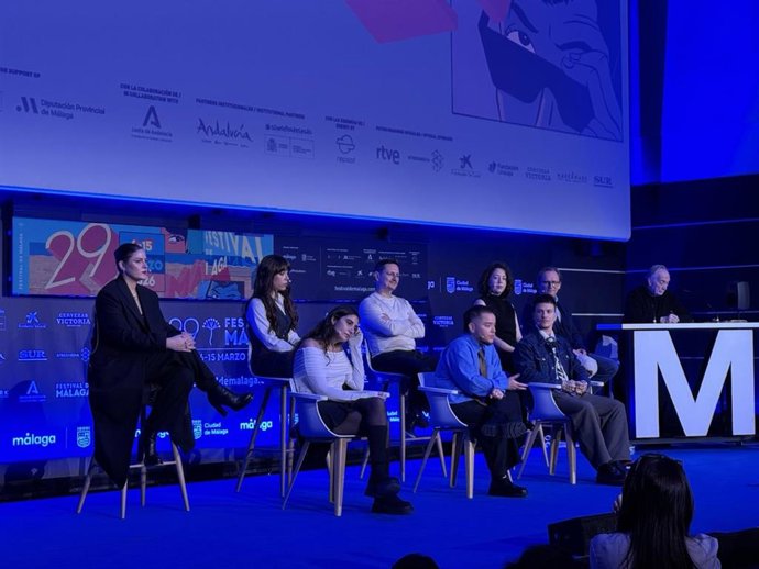 Rueda de prensa de la película 'Iván & Hadoum' en el marco del Festival de Málaga