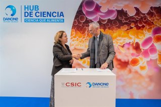 CSIC y Danone colaborarán para impulsar la investigación científica en alimentación y salud