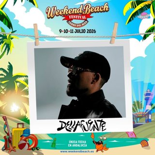 Dellafuente estará en el Weekend Beach Festival Torre del Mar.