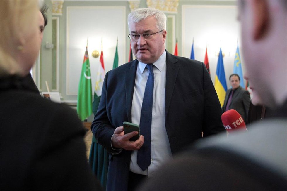 Andri Sibiga, ministro de Asuntos Exteriores de Ucrania.
