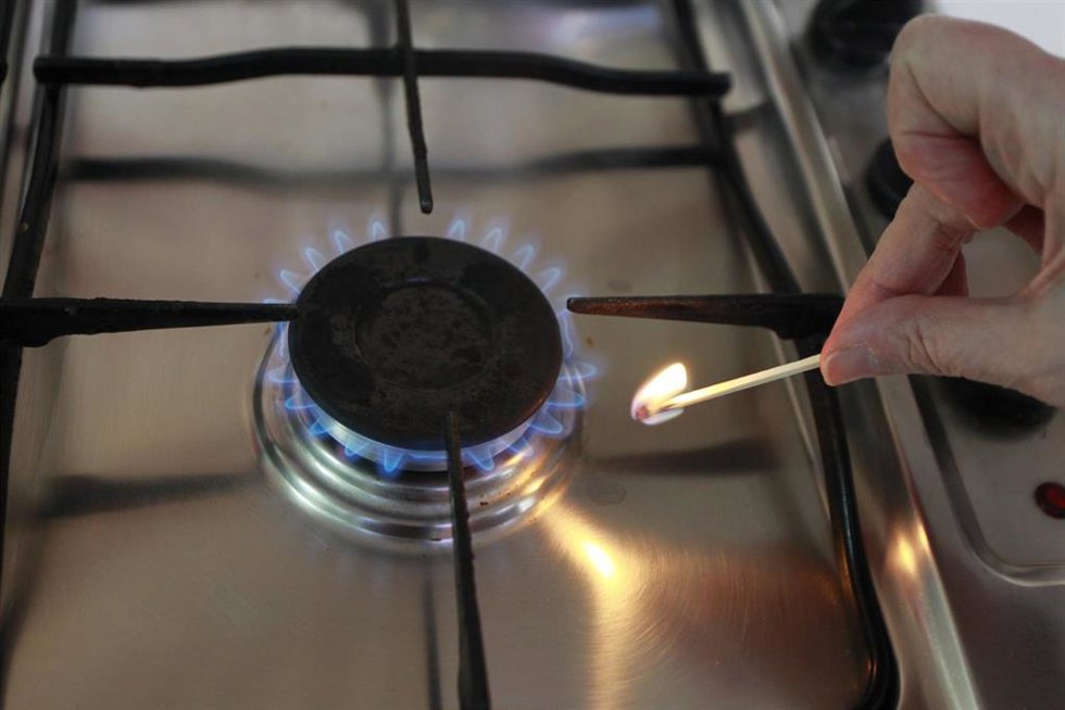 Archivo - Cocina de gas.