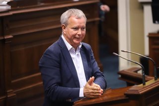 Archivo - El portavoz del Grupo Parlamentario Socialista, Sebastián Franquis