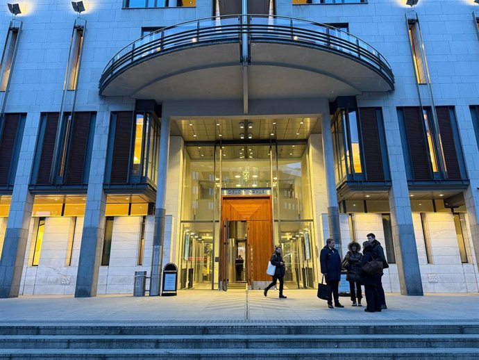 Archivo - El tribunal en Oslo en el que se lleva a cabo el juicio contra Maru¡ius Borg Hoiby, hijo de la princesa heredera, Mette-Marit