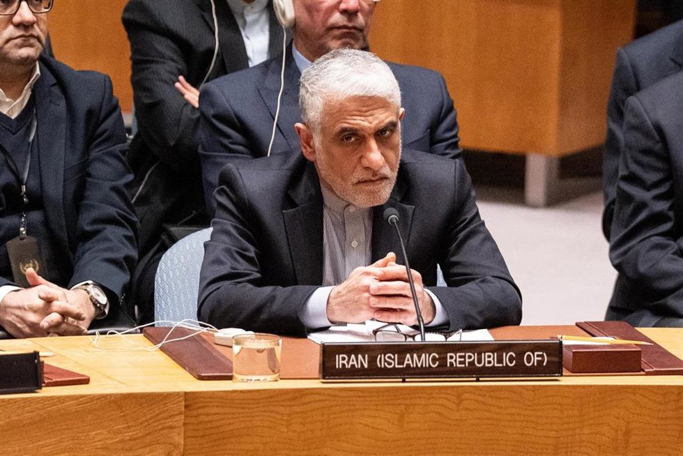 El representante permanente de Irán ante Naciones Unidas, Amir Saeid Iravani