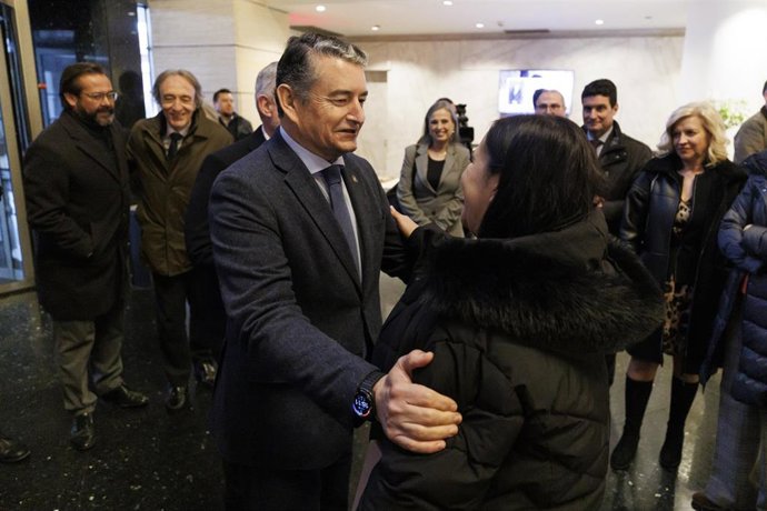 El consejero de Sanidad, Presidencia y Emergencias, Antonio Sanz, ha inaugurado la XIV Asamblea Autonómica del Sindicato de Enfermería Andalucía, que se celebra en Granada