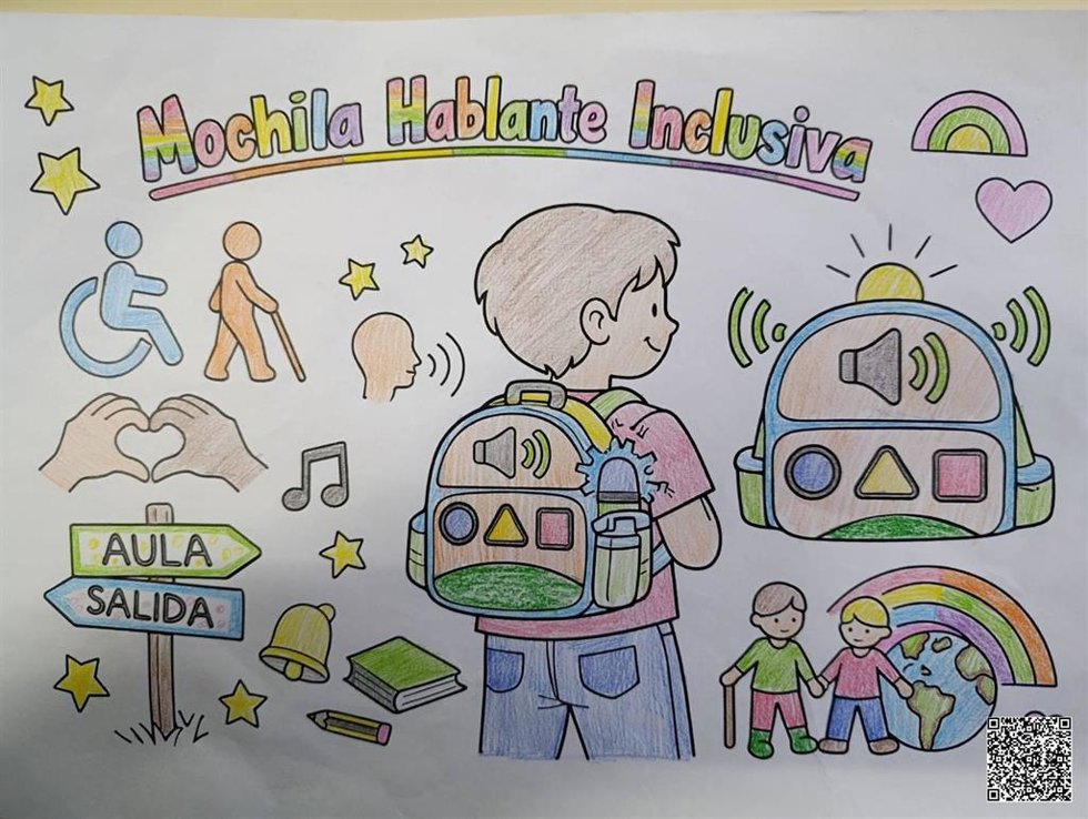 Imagen del proyecto 'Mochila inclusiva'.