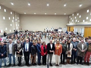 Acto institucional con motivo del Día Internacional de la Mujer celebrado por la Mancomunidad Campiña Sur Cordobesa.
