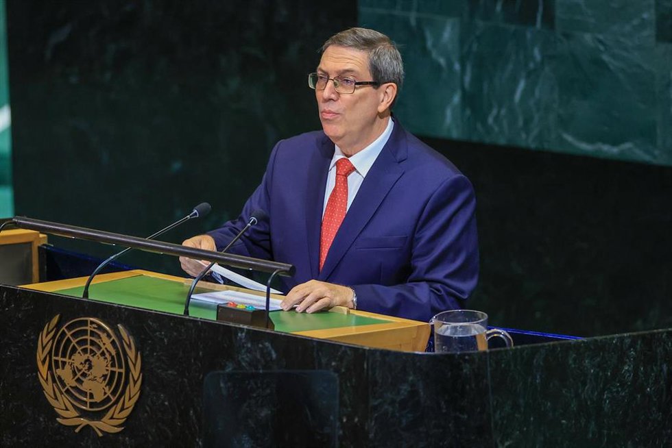Archivo - El ministro de Exteriores cubano, Bruno Rodríguez