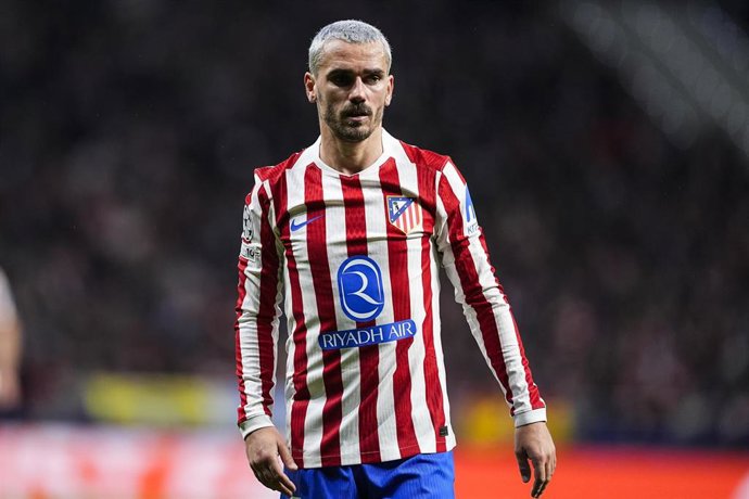 Antoine Griezmann con el Atlético de Madrid