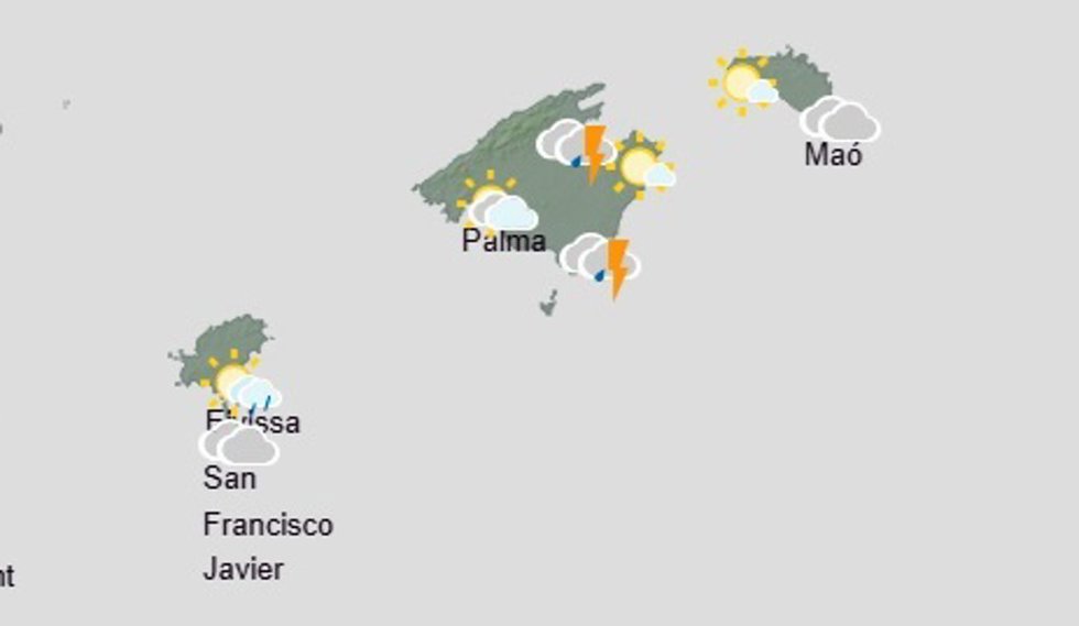 El tiempo hoy, miércoles 11 de marzo, en Baleares.
